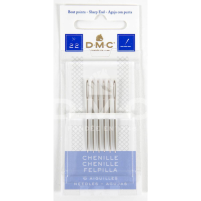 set ACE chenille / ace pentru broderie, cu vârf ascuțit