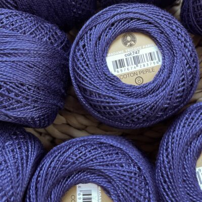 Madame Tricote I / Fir pentru broderie, cotton perle