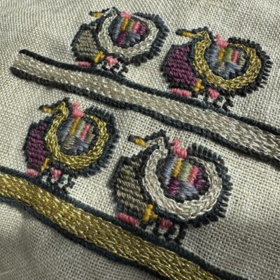 INstagramabil / pânză tradițională de cânepă și in