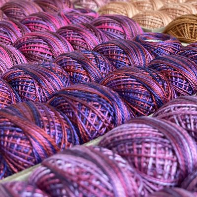 Valdani cotton perlee / Fir pentru broderie / degrade