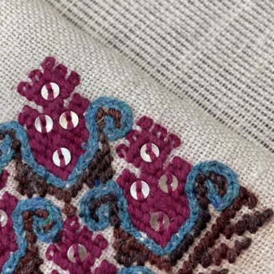 SeptembrIE / pânză tradițională de cânepă și bumbac