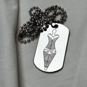 Medalion model fața zeiței